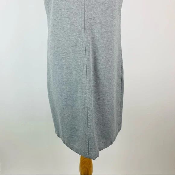 Banana Republic Gray Ponte Front Pocket Dress Medium - Picture 12 of 13